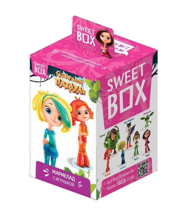 

Sweet Box СКАЗОЧНЫЙ ПАТРУЛЬ Мармелад с игрушкой в коробочке