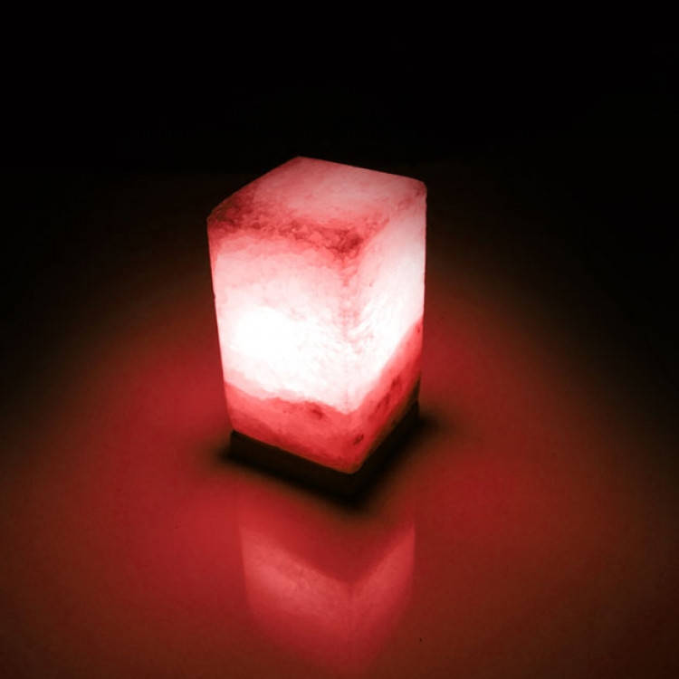 

Соляная лампа SALTKEY BLOCK Red, BactoSfera Украина,4-5 кг