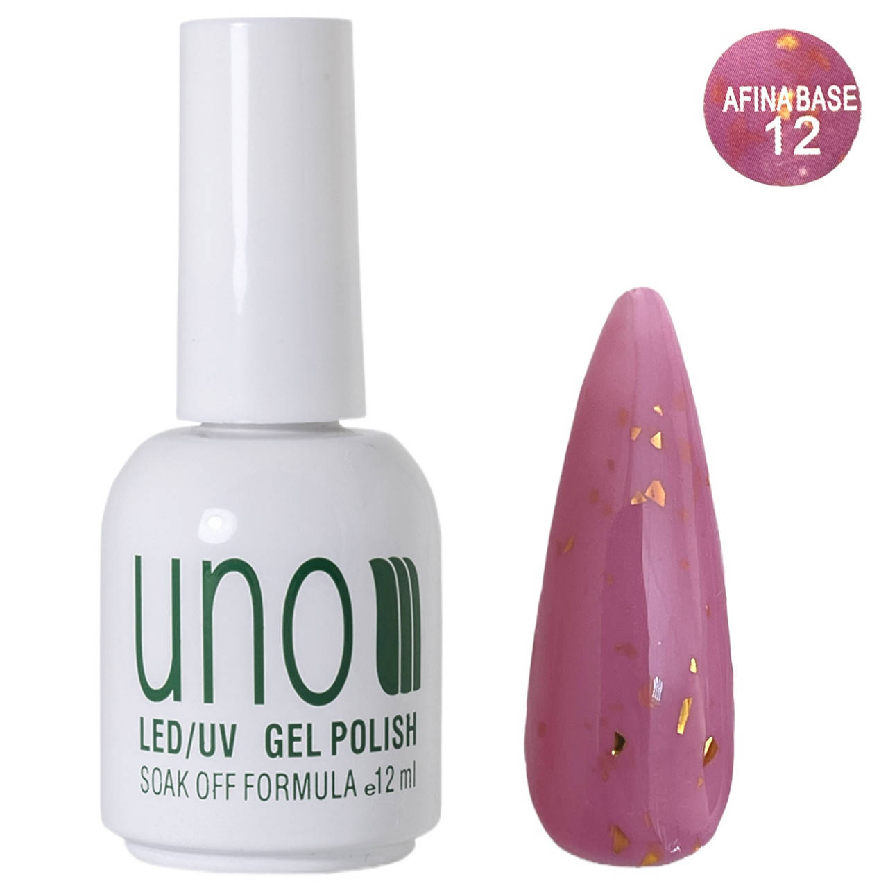 

Цветная молочная база Afine Base,с золотыми хлопьями потали, 12ml. №12, Общая категория