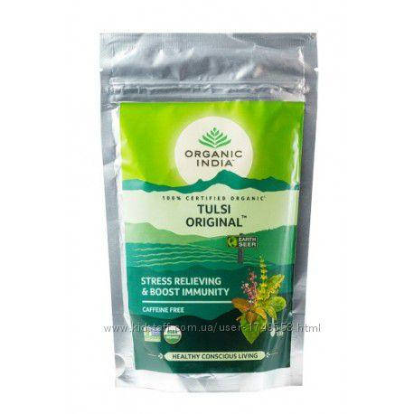 

Чай Тулси Органик Индия Аюрведический , Organic India Tulsi tea Original 100 г.