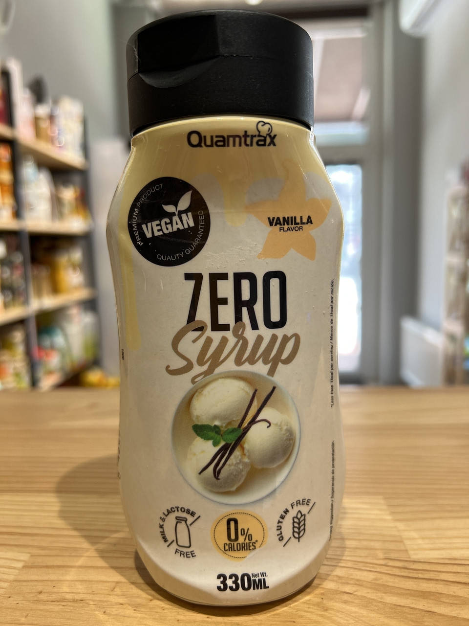 

Сироп ванільний без цукру Quamtrax Syrup Vanilla, 330мл