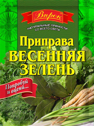 

Приправа весенняя зелень 30 г ТМ "Впрок"