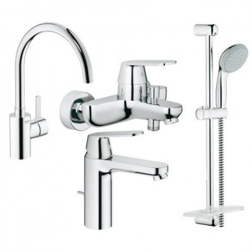 

Набор смесителей Grohe Eurosmart Cosmopolitan 126115MK, Хром