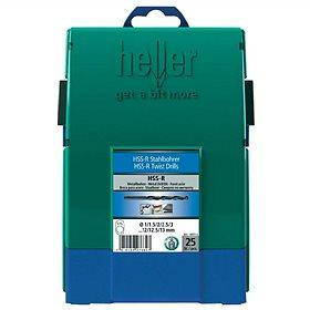 

Набор свёрел по металлу HSS 1-13 мм. шаг 0.5 мм. 25 шт. 18371 HELLER