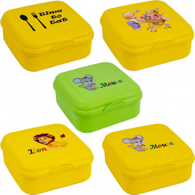 

Ланчбокс детский Мицар Радуга с рисунком 1й 145*145*60 мм арт. 107599