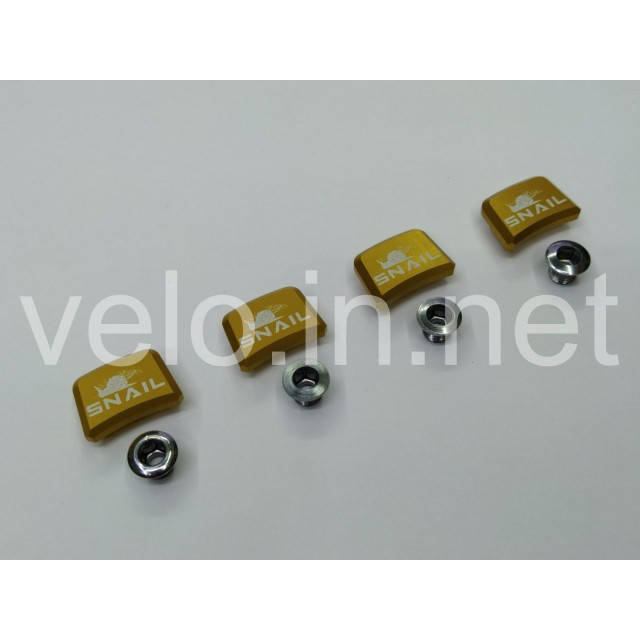 

Бонки Snail золотые 4 шт
