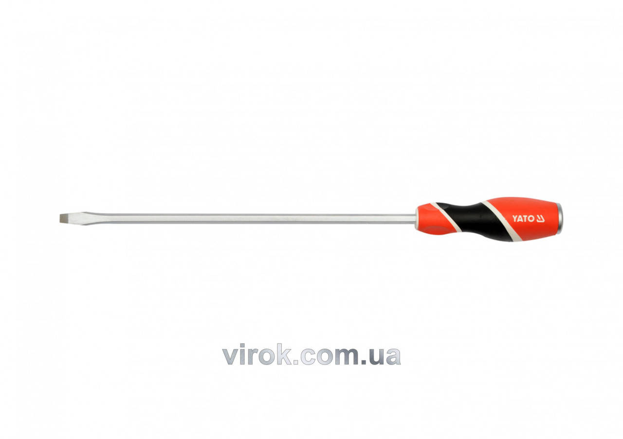 

Отвертка плоская ударная YATO SL8 x 300 мм YT-25992