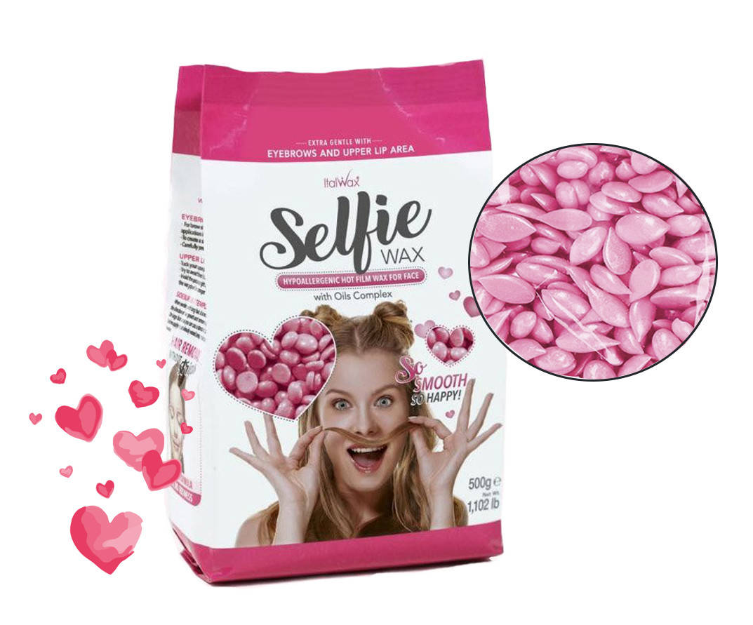 

Воск для депиляции лица Selfie Delicate Wax for Face - Селфи от ItalWax, 500 г
