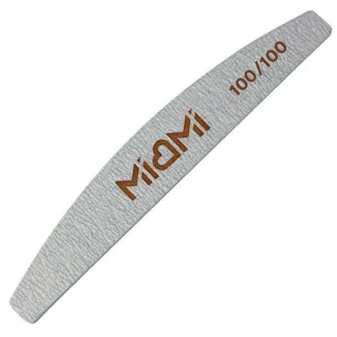 

Пилка для ногтей MIAMI 100/100 Half