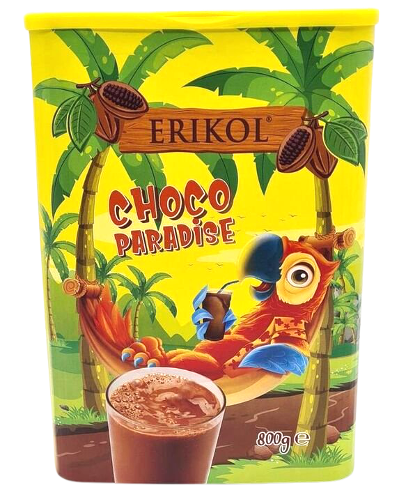 

Какао Erikol Choco Paradise 800г, 10 шт/ящ