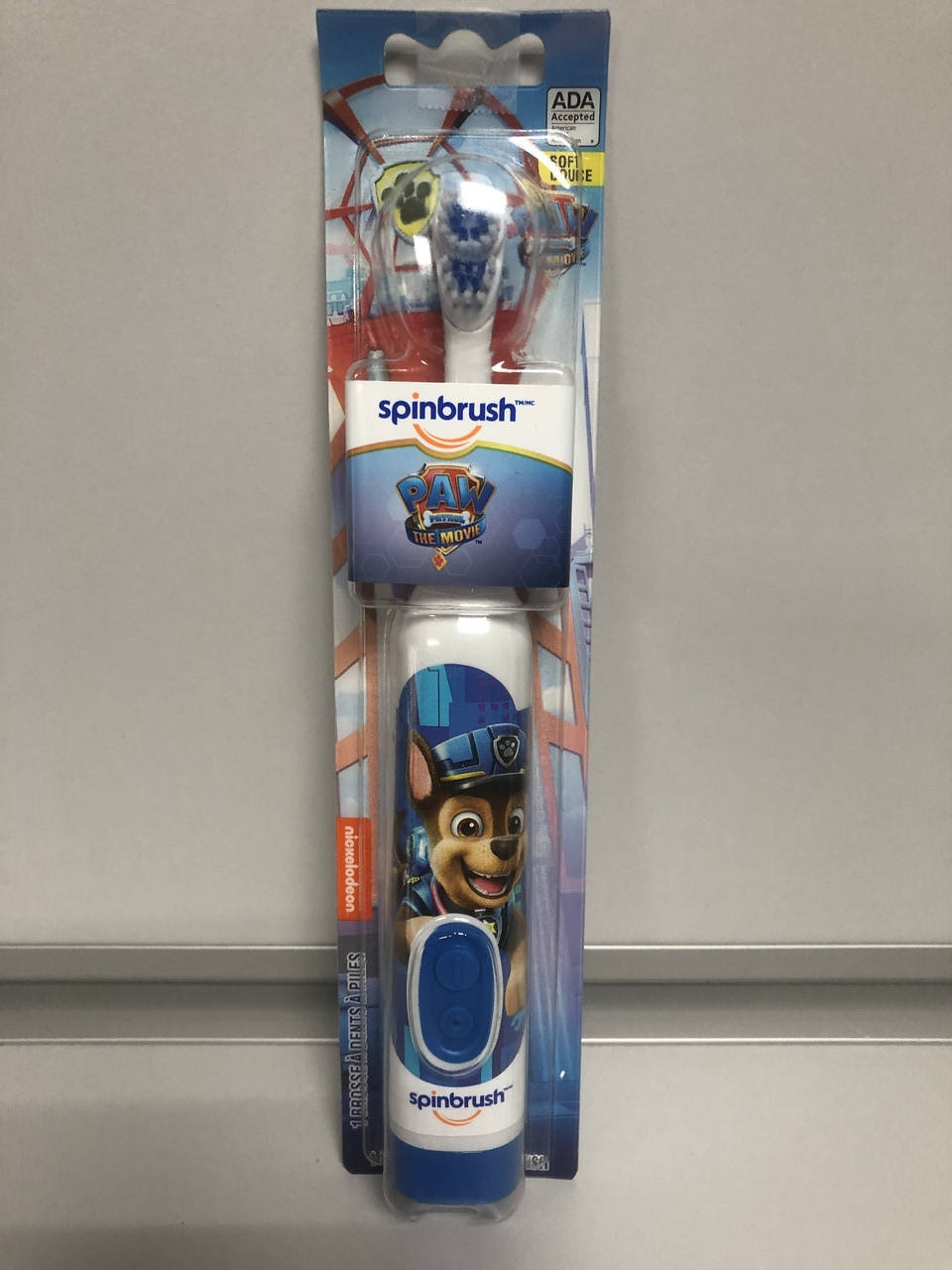 

Детская электрическая зубная щетка Spinbrush Щенячий Патруль Чейз Электрощетка