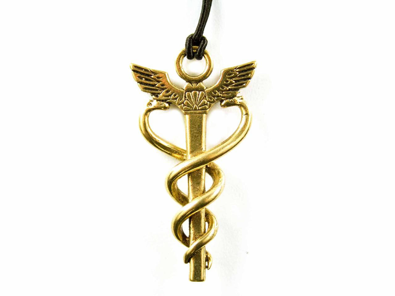 

Амулет народов мира Кадуцей 3x2,5x0,2 см Металл (01484)