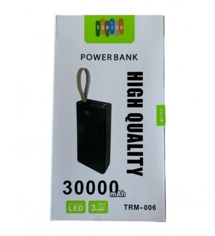 

ПоверБанк PowerBank Original Torima TRM-006 30000mAh.Внешний аккумулятор Power Bank