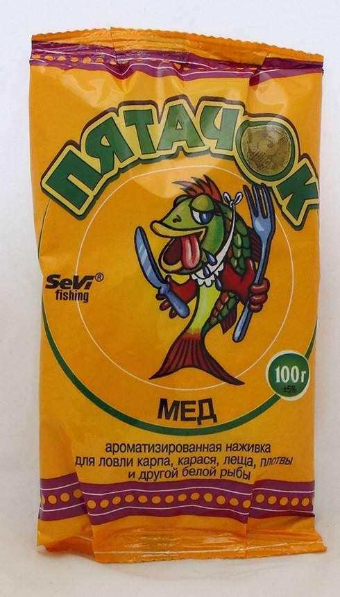 

Мастырка SeVi Пятачок Мед наживка для рыбы