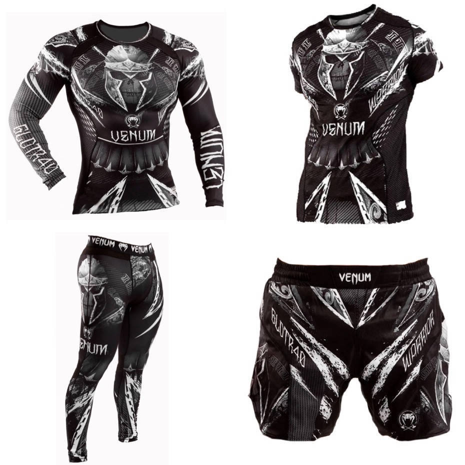 

Мужской компрессионный костюм Venum Gladiator 4.0 4в1 : Рашгард, шорты, леггинсы, комплект