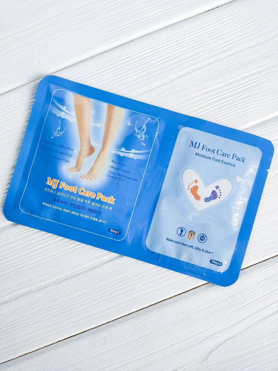 

Маска для ног с гиалуроновой кислотой MJ Care Foot Care Pack