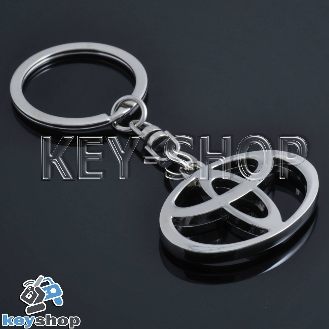 

Брелок для авто ключей Toyota (Тойота) металлический