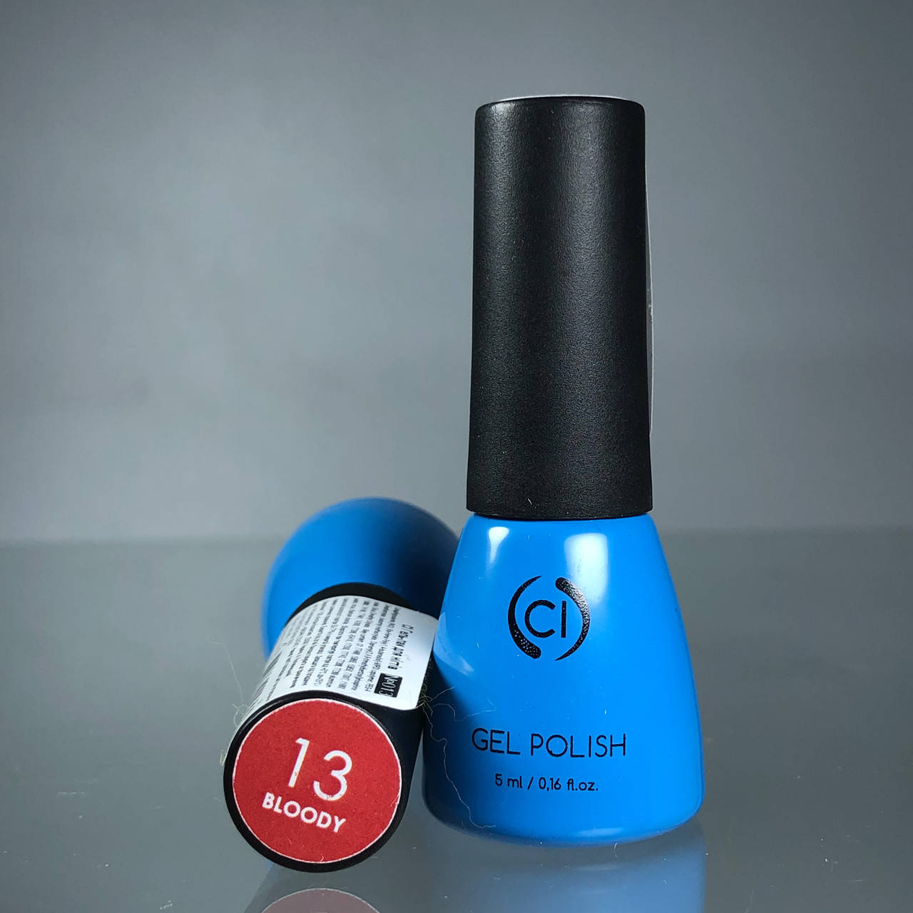 

Гель-лак для ногтей Colour Intense Gel Polish 5 мл № 013 Матовый Bloody Красный