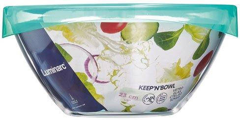 

Салатник с крышкой Luminarc 4.9 л (28 см) Keep'n'Box Lagoon Q4371, Зелёный