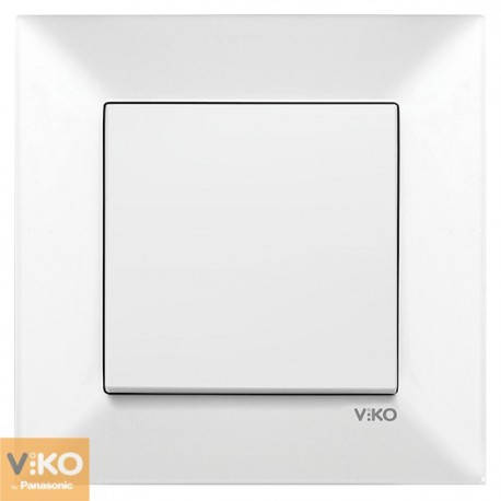 

Выключатель одноклавишный скрытой установки Viko Meridian