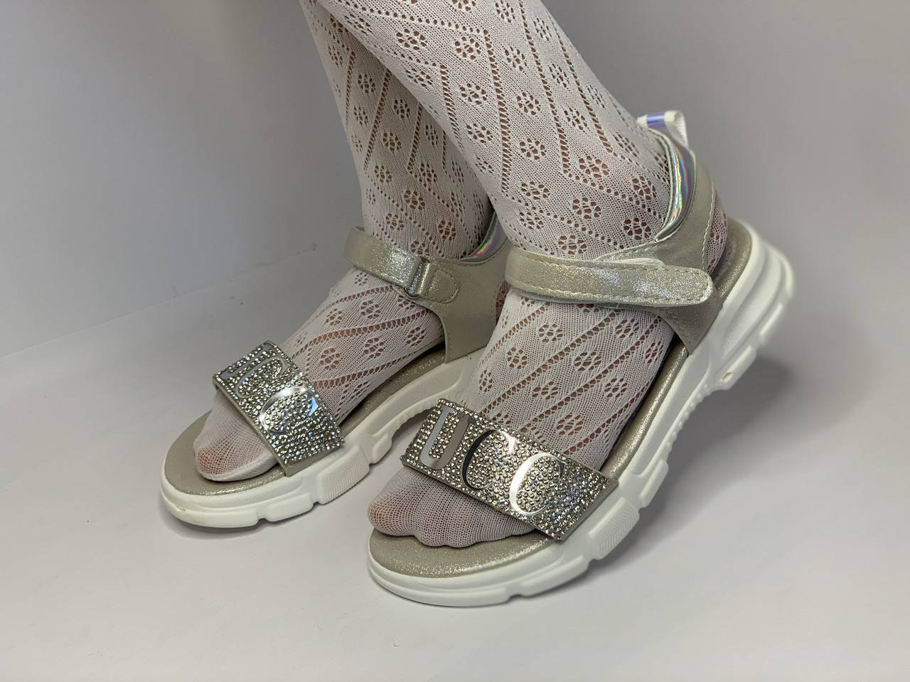 

Босоніжки, взуття літне, дитяче на дівчинку, фабричний Китай, розміри 32-37