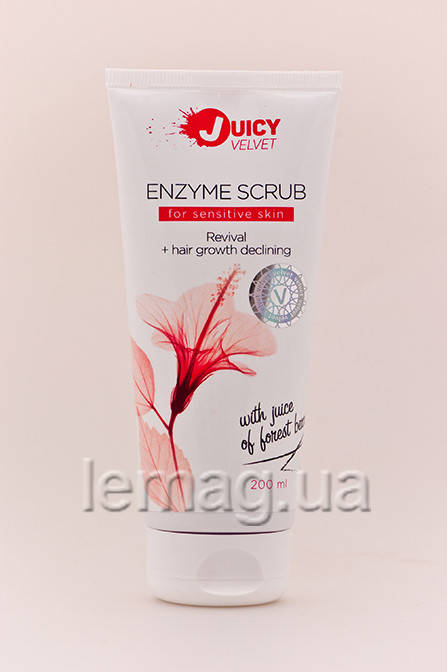 

Velvet Juicy Скраб энзимный для чувствительной кожи с соком лесных ягод, 200 мл
