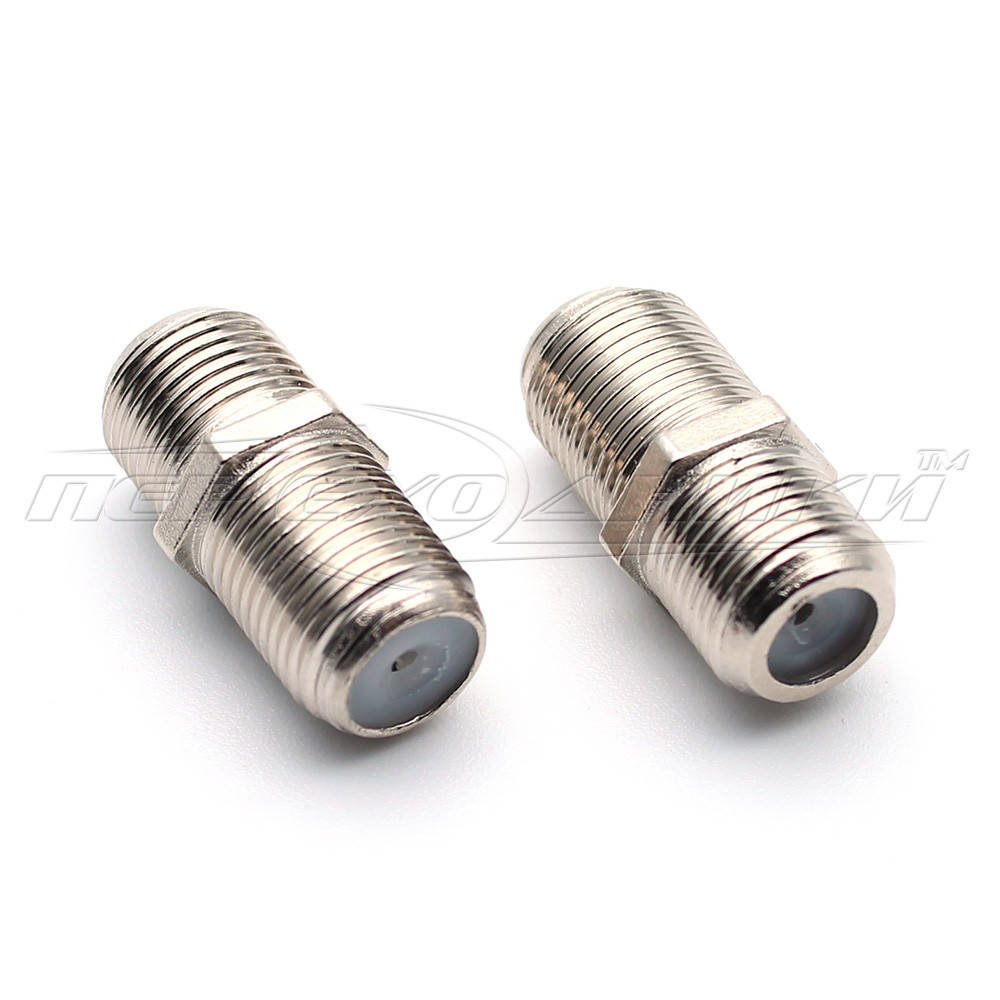 

Переходник антенный гнездо F - гнездо F (металл)