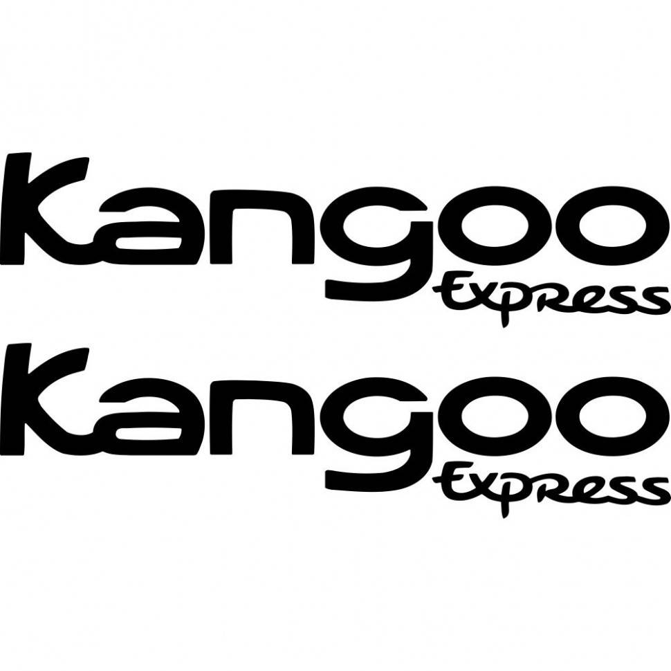 

Набор виниловых наклеек на автомобиль - Renault Kangoo Express (2шт.)