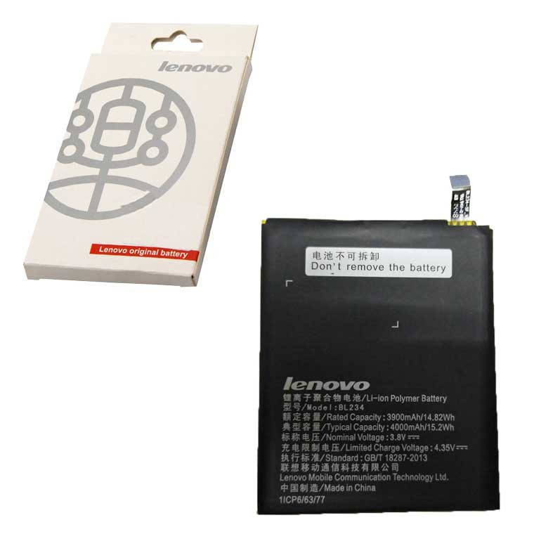 

Аккумулятор Lenovo BL234 4000 mAh P70A, A5000, P90 AAA класс коробка