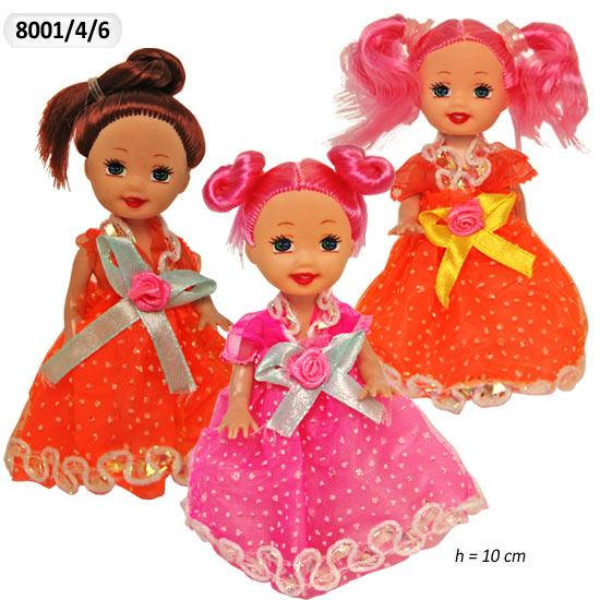 

Кукла маленькая 8001, 10см, см. описание