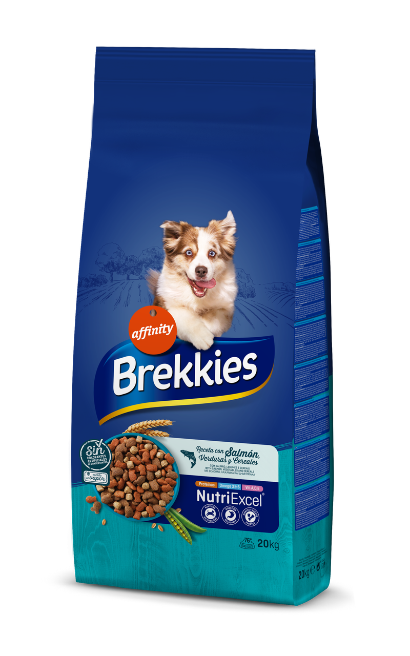 

Brekkies (Брекис) Dog Fish - Сухой корм с лососем для взрослых собак различных пород (20 кг.)