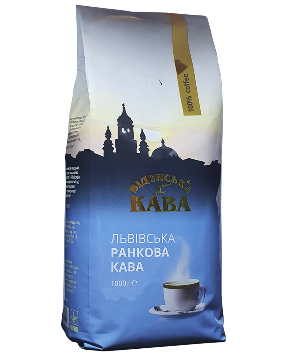 

Кава зернова Віденська кава Ранкова 1 кг (52578)