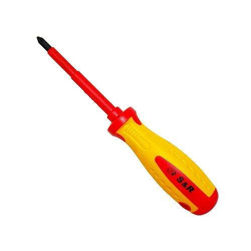 

Отвертка S&R с профилем PZ2 х 100мм 1000 V