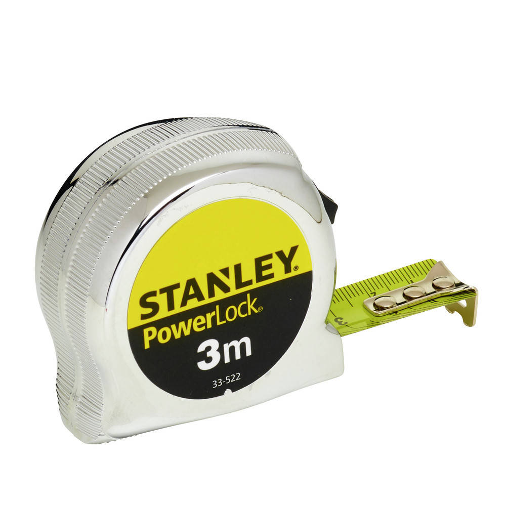 

Рулетка 3 м х 19 мм MICRO POWERLOCK армированная лента Stanley 0-33-522