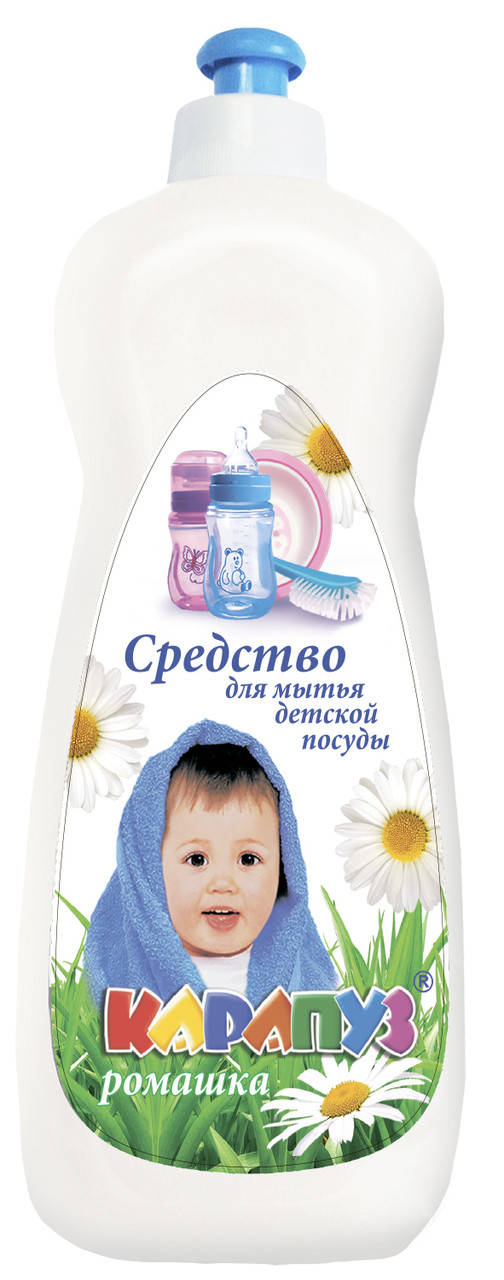 

Средство для мытья посуды Карапуз ромашка 500 мл