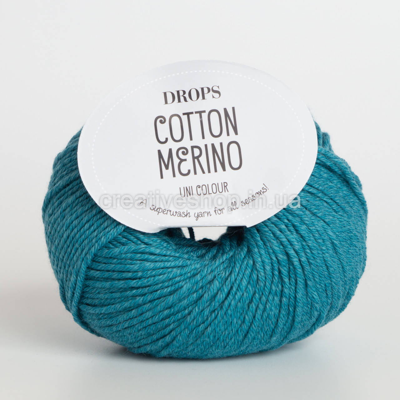 

Пряжа DROPS Cotton Merino (цвет 26 storm blue)