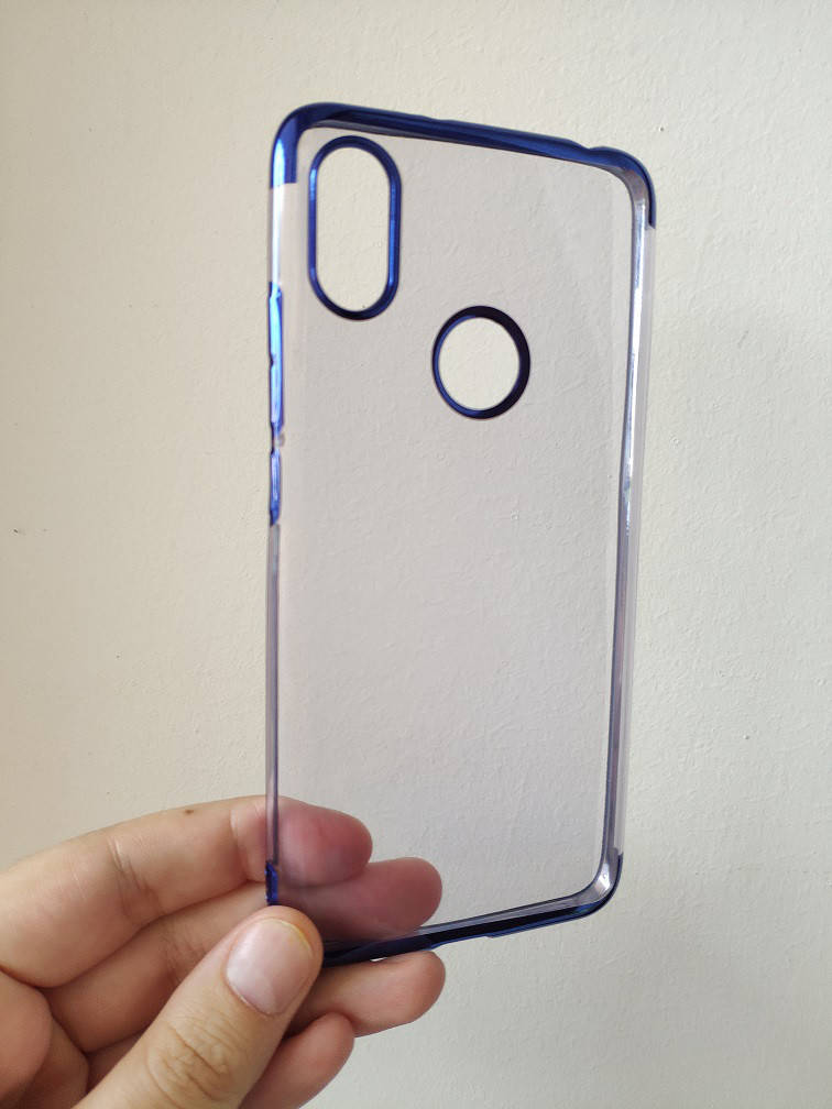 

Силиконовый тонкий чехол для Xiaomi Mi A2 Синий