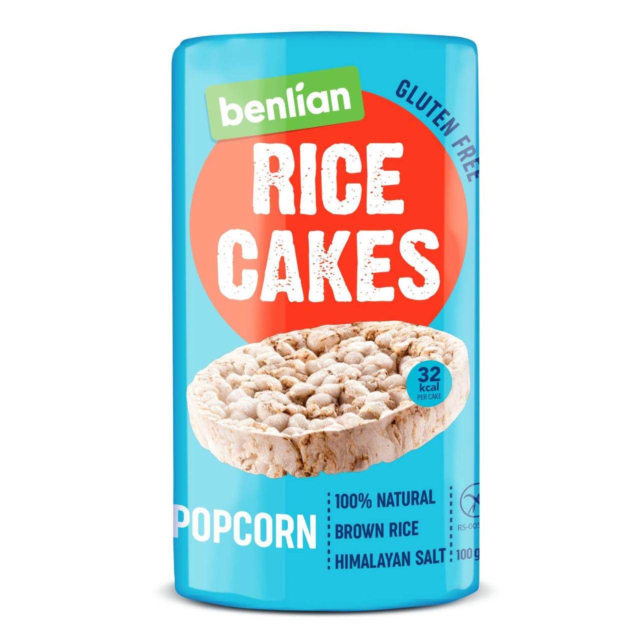 

Хлебцы рисовые со вкусом попкорна Benlian Rice Cakes 100 г