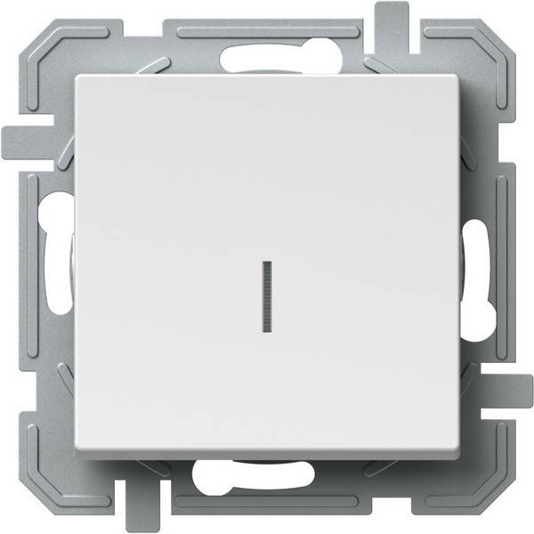 

Выключатель одноклавишный с подсветкой Tem LOGIQ 10A 250V белый (SQ10PWINXO-U)
