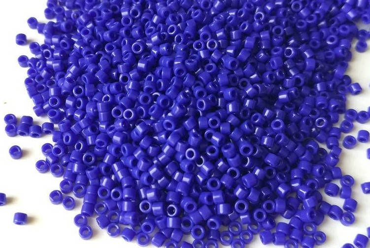 

Японський бісер Miyuki Delica 11/0 DB0726 Opaque Dark Blue