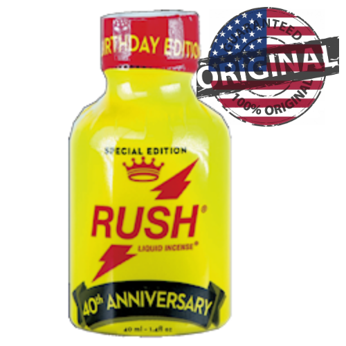 

Poppers RUSH® 40 Anniversary 40ml/1.4oz USA