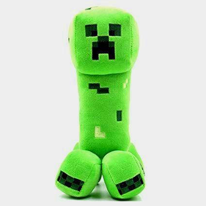 

Мягкая игрушка герои Майнкрафт - Крипер 18 см - JJ Creeper, Разные цвета