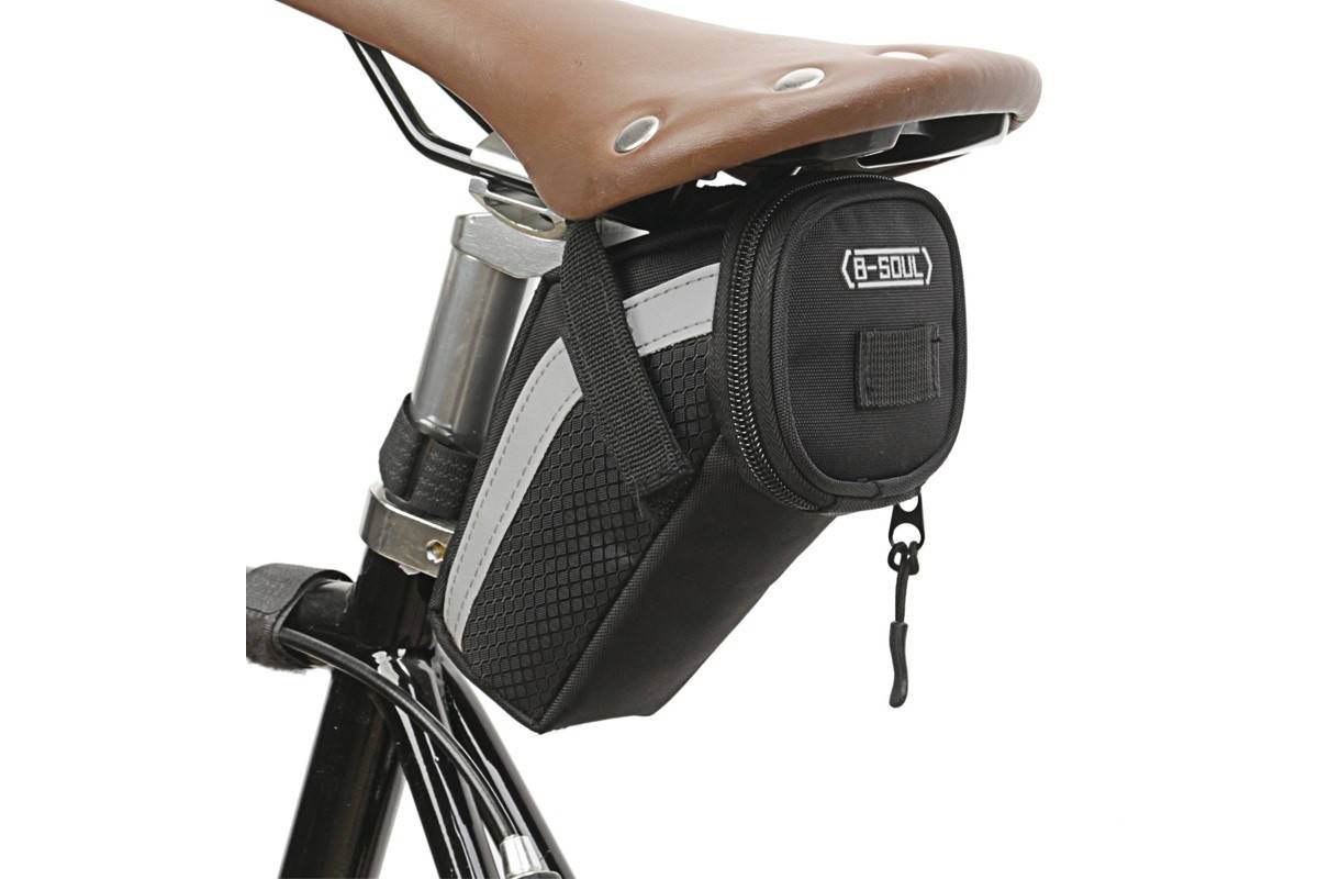 

Велосумка удлиненная под седло BC-BG166 черная