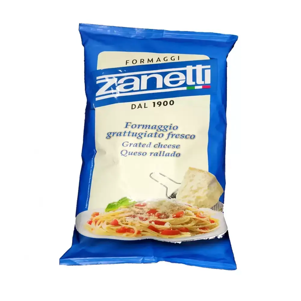 

Сыр ТМ Zanetti Formaggio grattugiato fresco твердый