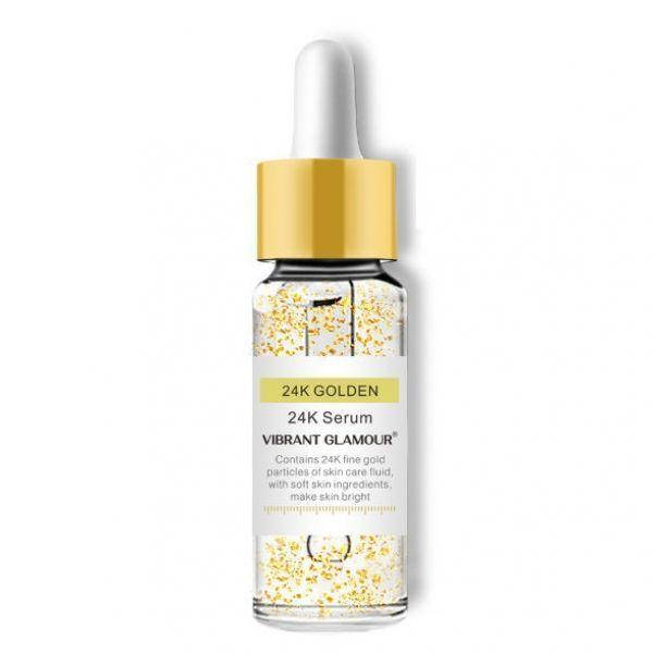 

Антивозрастной серум для лица Serum Vibrant Glamour с маслом арганы и 24К золотом 15 г