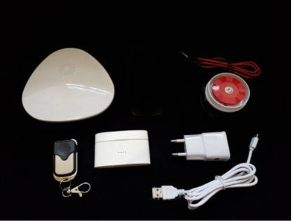 

Беспроводная Wi-Fi сигнализация для дома, дачи, гаража комплект Wofea V10 (комплект економ)