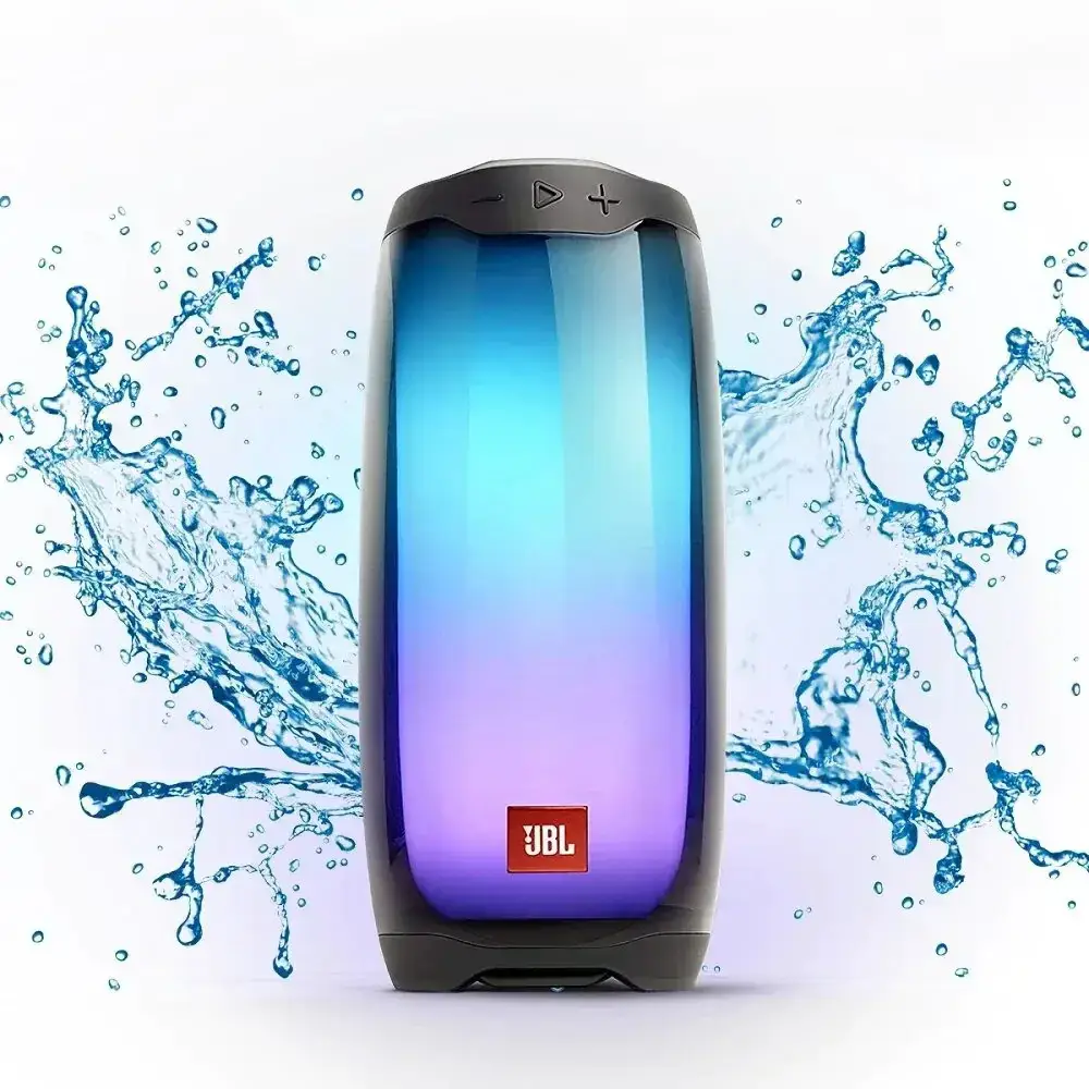 

Беспроводная bluetooth колонка JBL pulse 4 Портативная акустика с подсветкой радио микрофоном Влагозащищенная