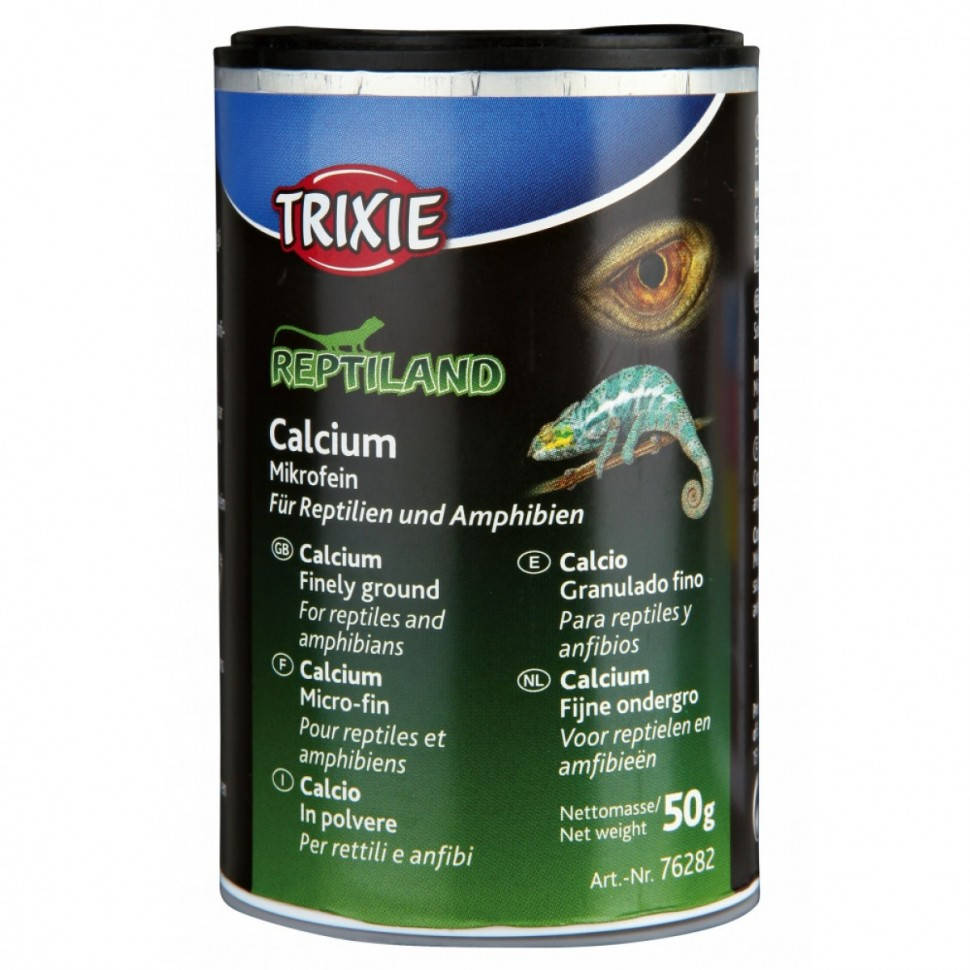 

Добавка карбонат кальция для рептилий Trixie REPTILAND, 50гр