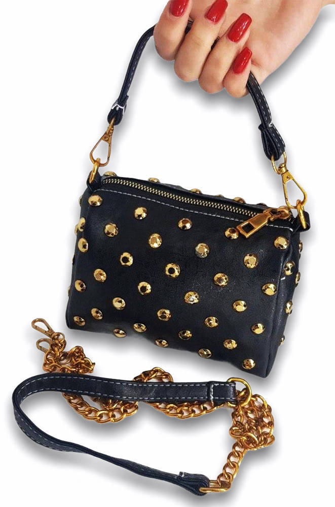 

Клатч женский черный 18 х 13 х 10 см AAA 115249M