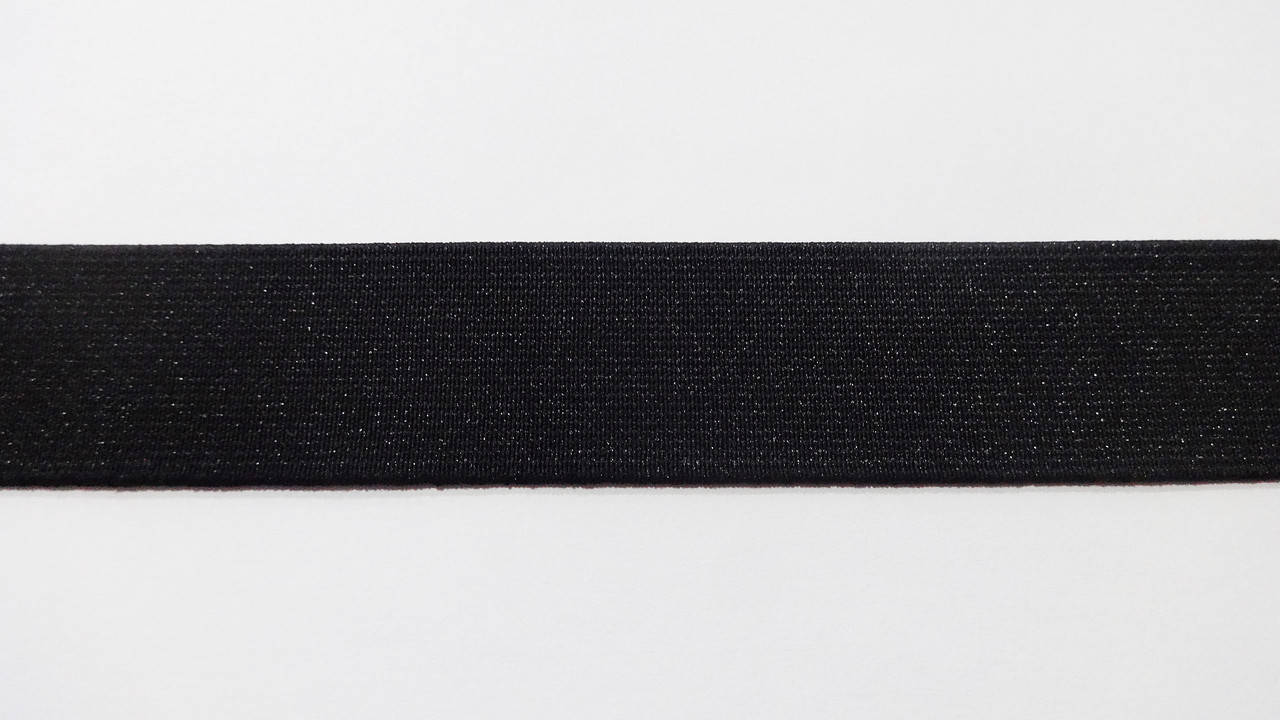 

Резинка 3 см черная Fabric Plus, Черный